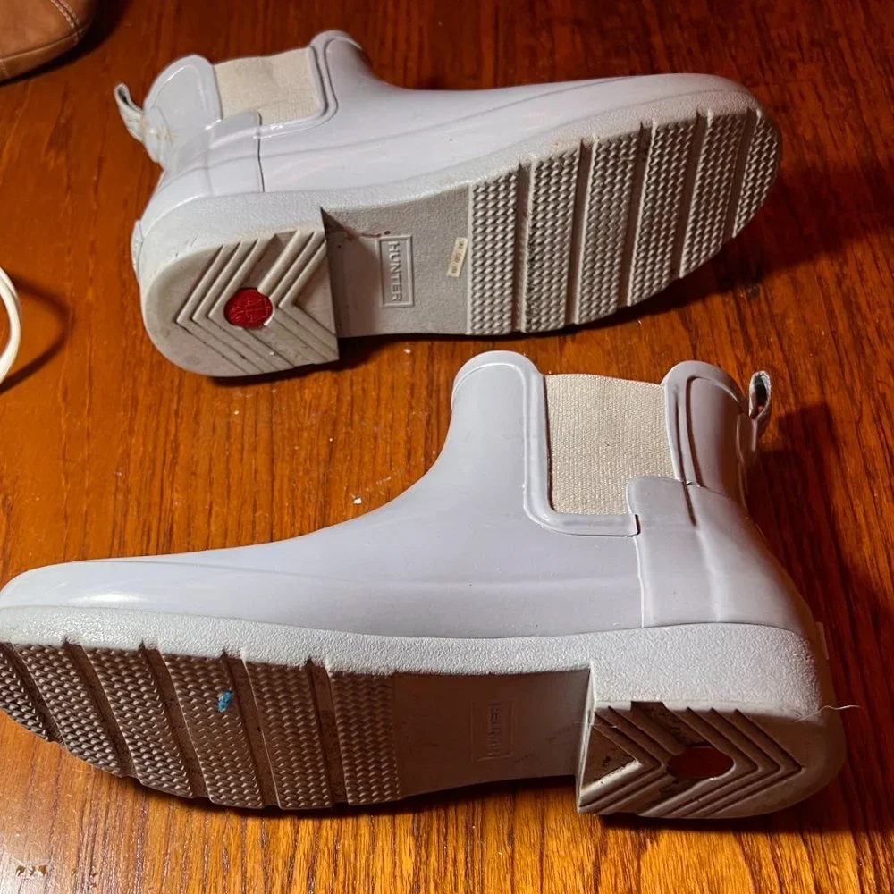 Hunter Rain ankle boots  grey size 8